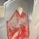 image for This empty bag of blood looks like a snowy mountain top.
