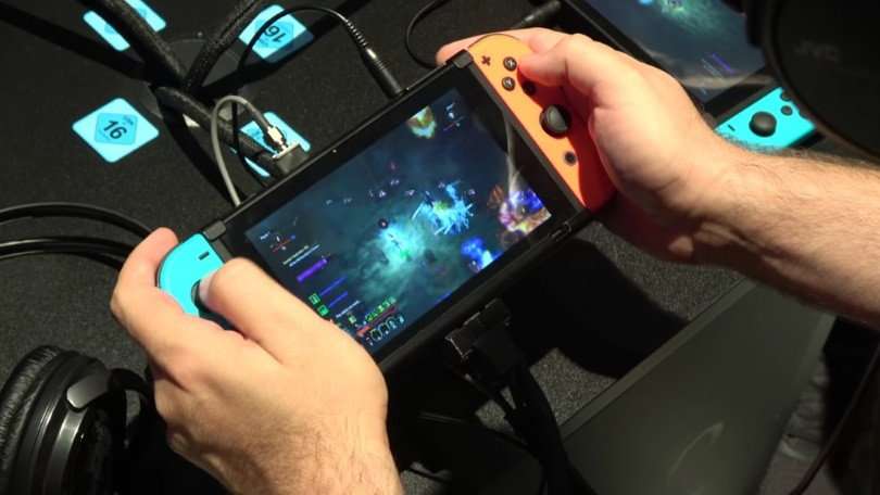 image for Watch Diablo III Played on Switch's 6.2-Inch Display