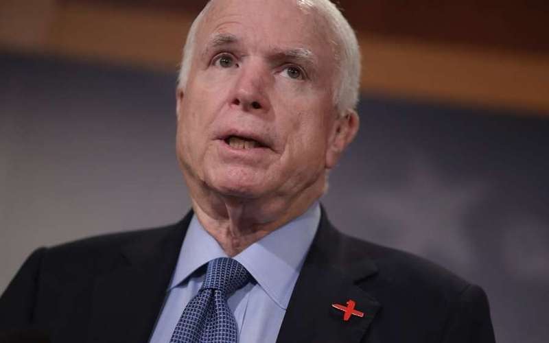 image for John McCain has chosen to discontinue medical treatment for brain cancer, family says