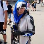 image for Elderly Woman Cosplaying as Ana from overwatch