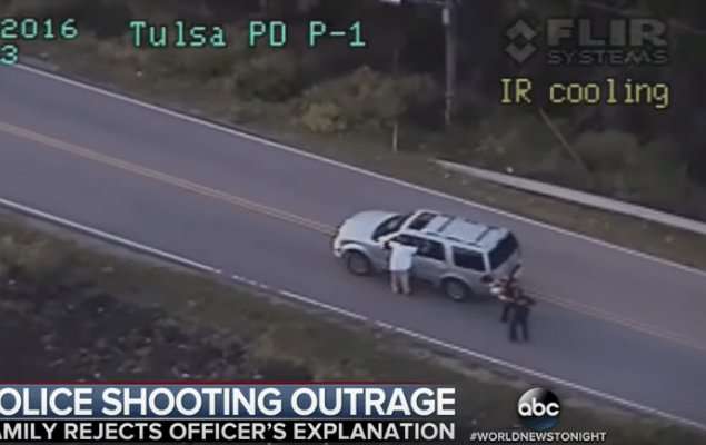 image for Tulsa Officer Acquitted of Killing Unarmed Black Man Holds Police Shooting 'Survival' Class