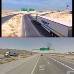image for Decided to compare American truck simulator to the real thing when I noticed something weird...
