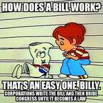image for How a bill works.