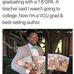 image for [Image] This could be you. Never let a "disability" or anyone else hold you back. Achieve. [x post from r/BlackPeopleTwitter]