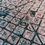 image for The city layout for Barcelona, Spain