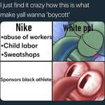 image for Throwing out your dirty nike shoes isn’t a boycott