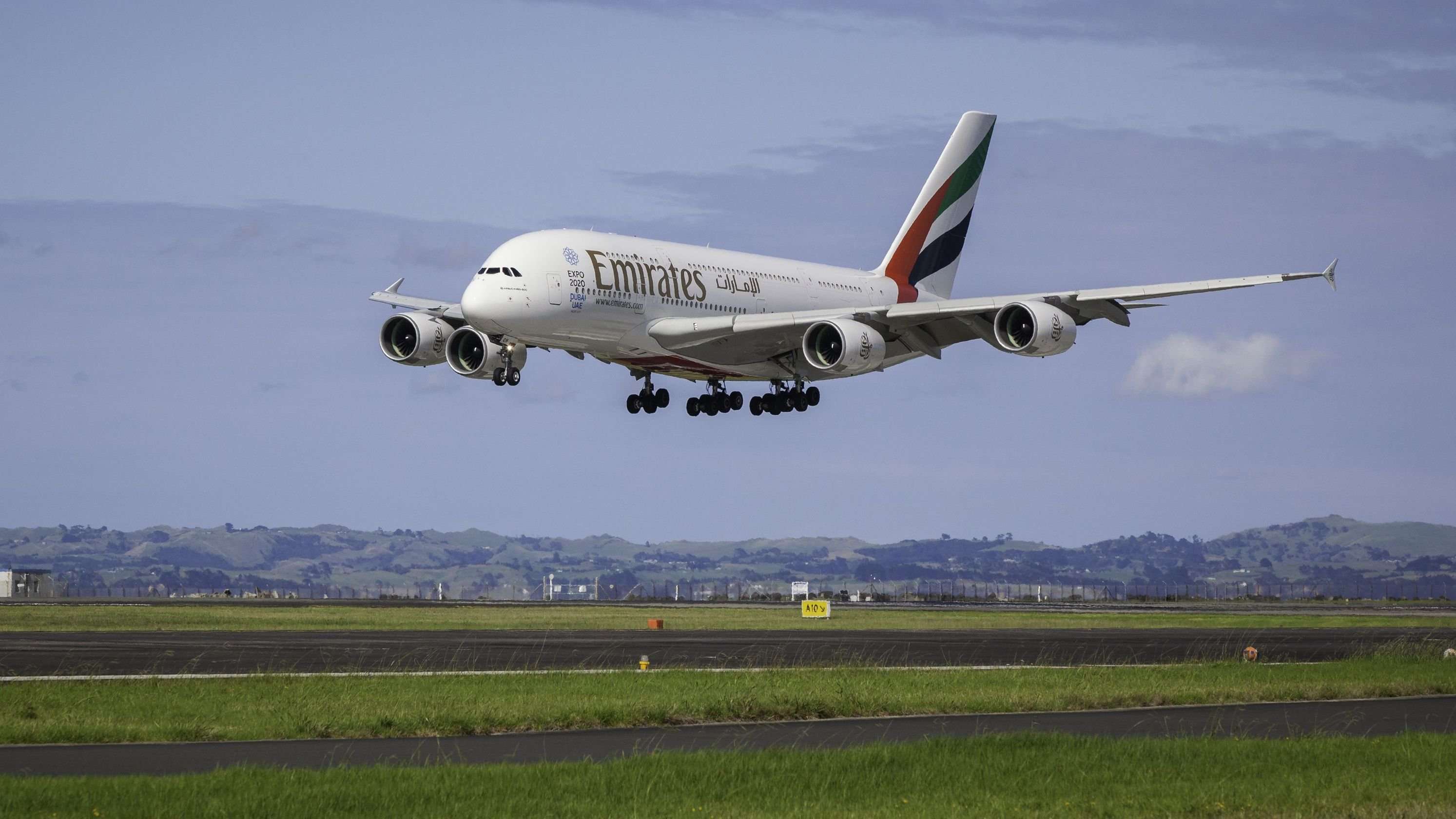 image for Emirates plane briefly quarantined at John F. Kennedy airport after 19 passengers are deemed sick