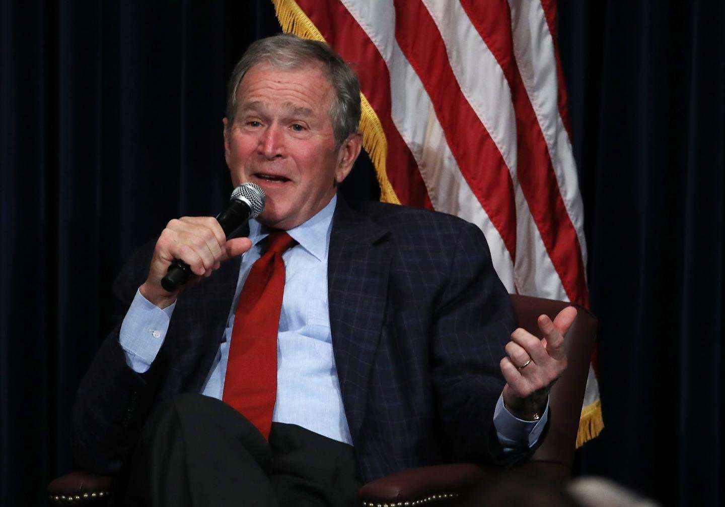 image for Fox Business Host Calls Former President George W. Bush a 'Radical' Liberal