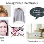 image for Apology Video Starterpack