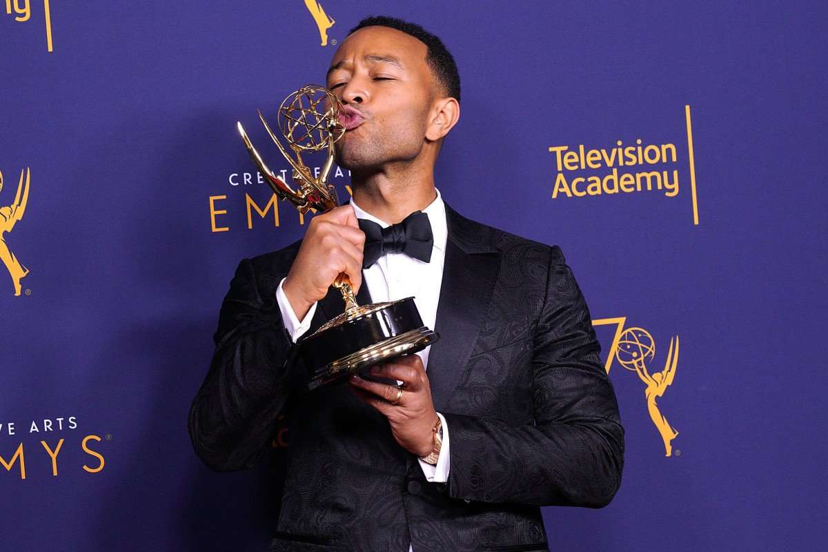 image for John Legend becomes first black man to earn EGOT status