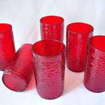 image for Those red pebbled cups from the pizza joint with the arcade when you were a kid.