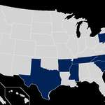image for US states with constitutions prohibiting atheists from running for office