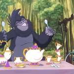 image for I just noticed that Mrs. Potts, Chip, and the rest of the tea set from Beauty and the Beast are on Tarzan