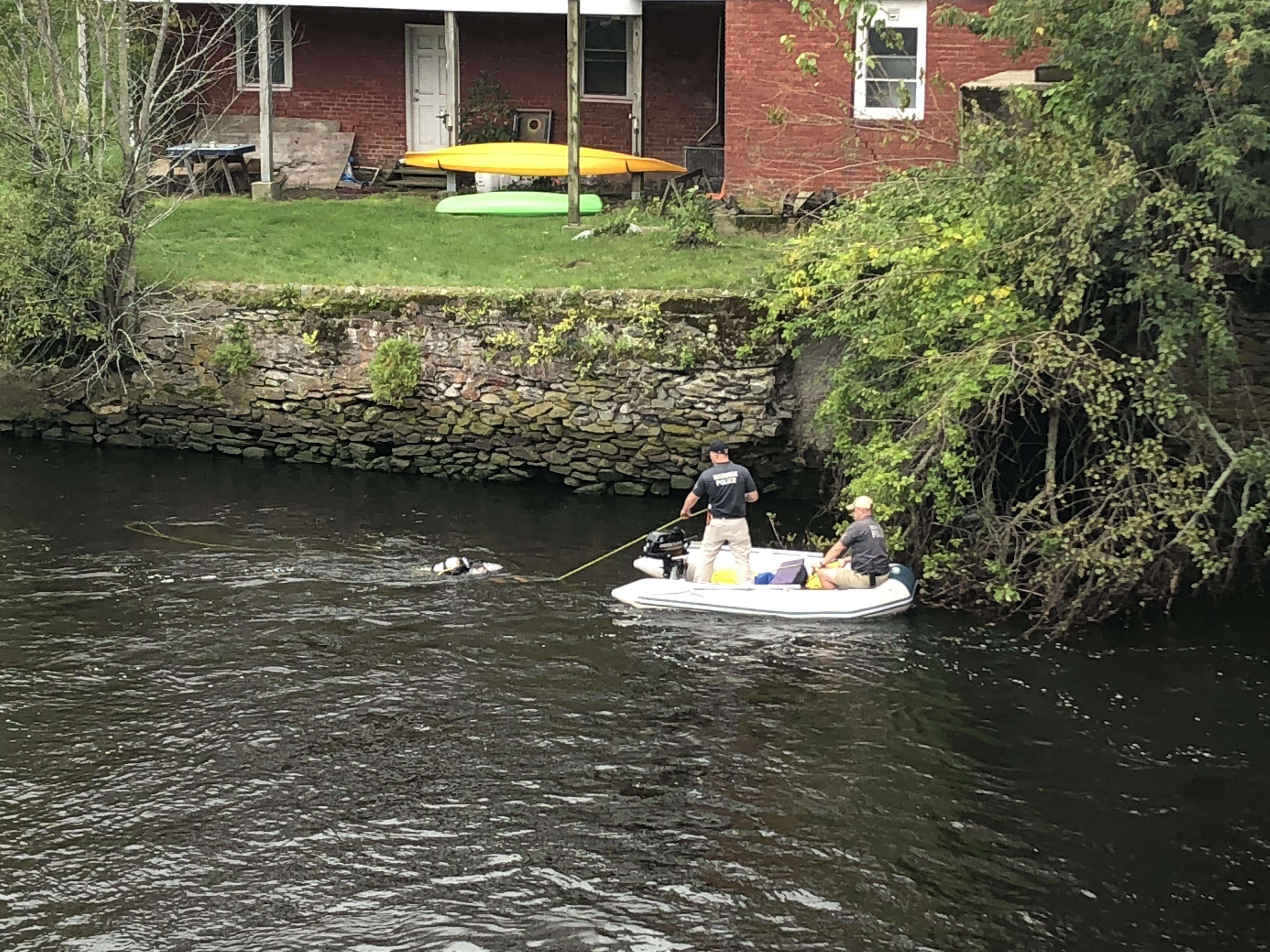 image for Police searching for mannequin in river during drill find actual body