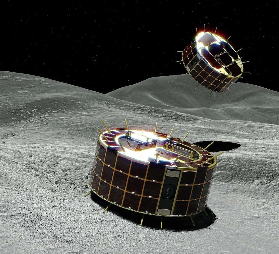 image for A Japanese Probe Is About to Drop Two Hopping Robots Onto Asteroid Ryugu