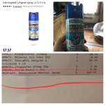 image for Just got my bill from the hospital... being charged $426 for this $8 can of pain relieving spray.