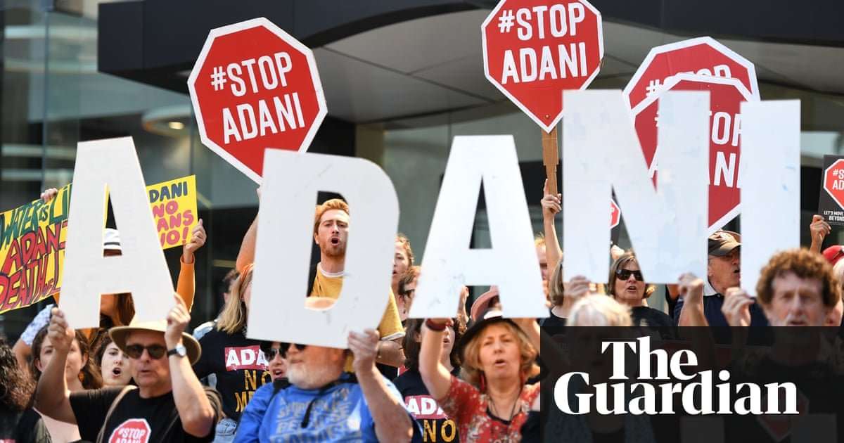 image for Adani coalmine: most Queenslanders want water licence revoked, poll finds