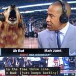 image for When ESPN had Air Bud do commentary for a basketball game