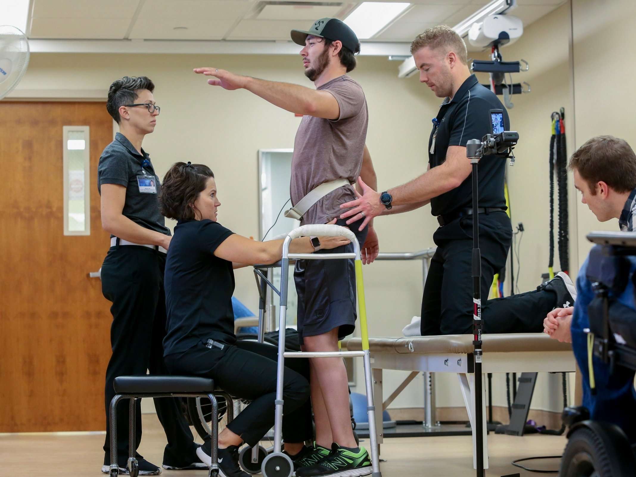 image for Man paralysed from waist down makes history by walking again using mind-controlled implant to power his legs