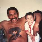image for Danny Trejo and his daughter, early 1990's