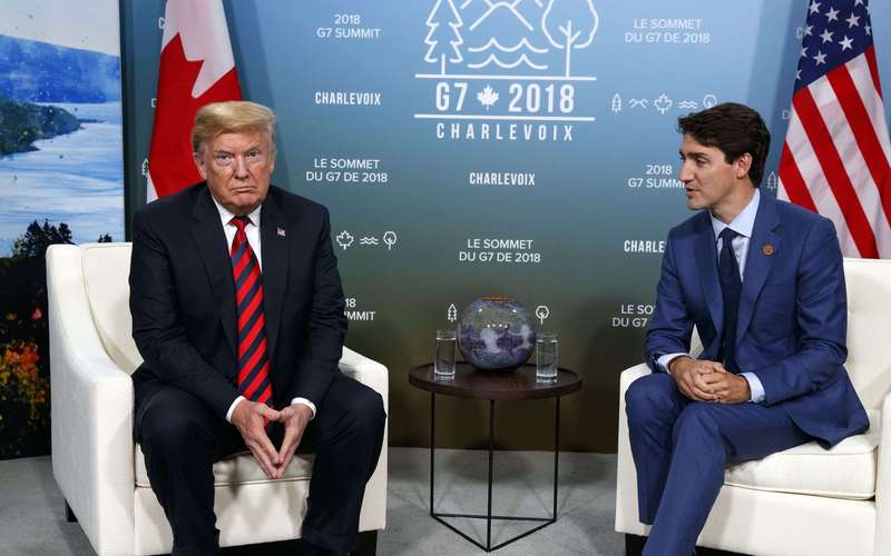image for Trump says he rejected a meeting with Canada that Canada says it never requested