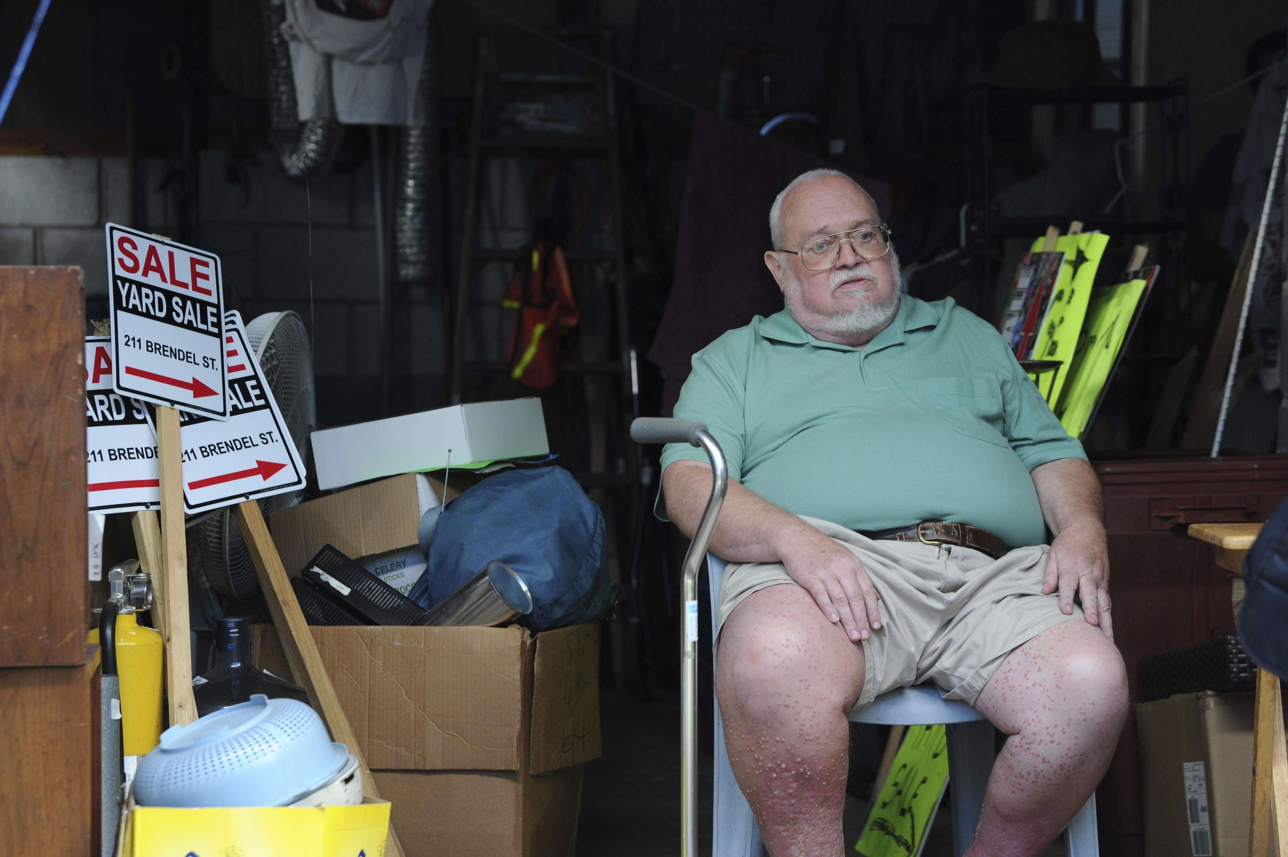 image for Donations pour in for man holding yard sales to fund own funeral