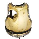 image for The breastplate of cuirassier 19 years old Antoine Fraveau, struck and killed by a canonball during battle of Waterloo (1815)