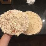 image for The sauce and cheese on this frozen pizza separated completely from the crust