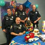 image for My hometown PD threw this brave officer a birthday party. Happy birthday, Max!