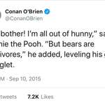 image for Conan's Twitter is a goldmine.