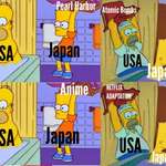 image for USA vs Japan (1941-2018, colorized)