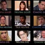 image for The true Dunder Mifflin alignment chart.