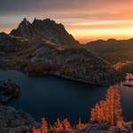 image for An epic sunrise from The Enchantments in Washington State (OC) {1333x2000} @rosssvhphoto