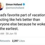 image for Dad on a vacation