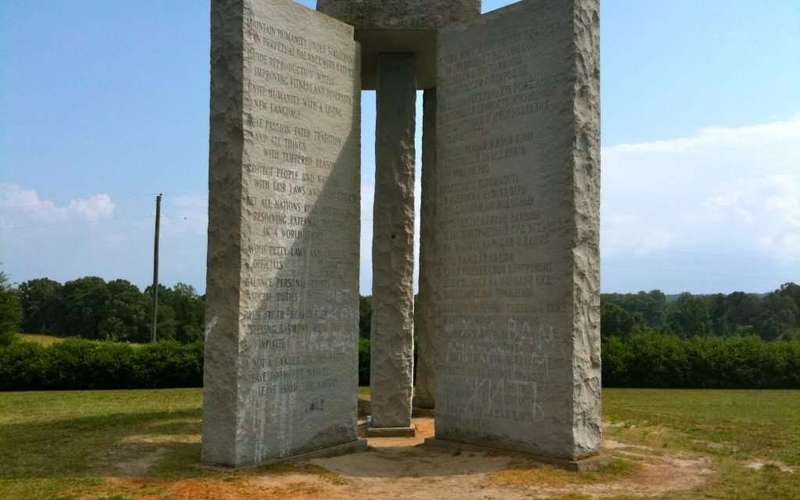 image for Georgia Guidestones – mysterious instructions for the post-apocalypse