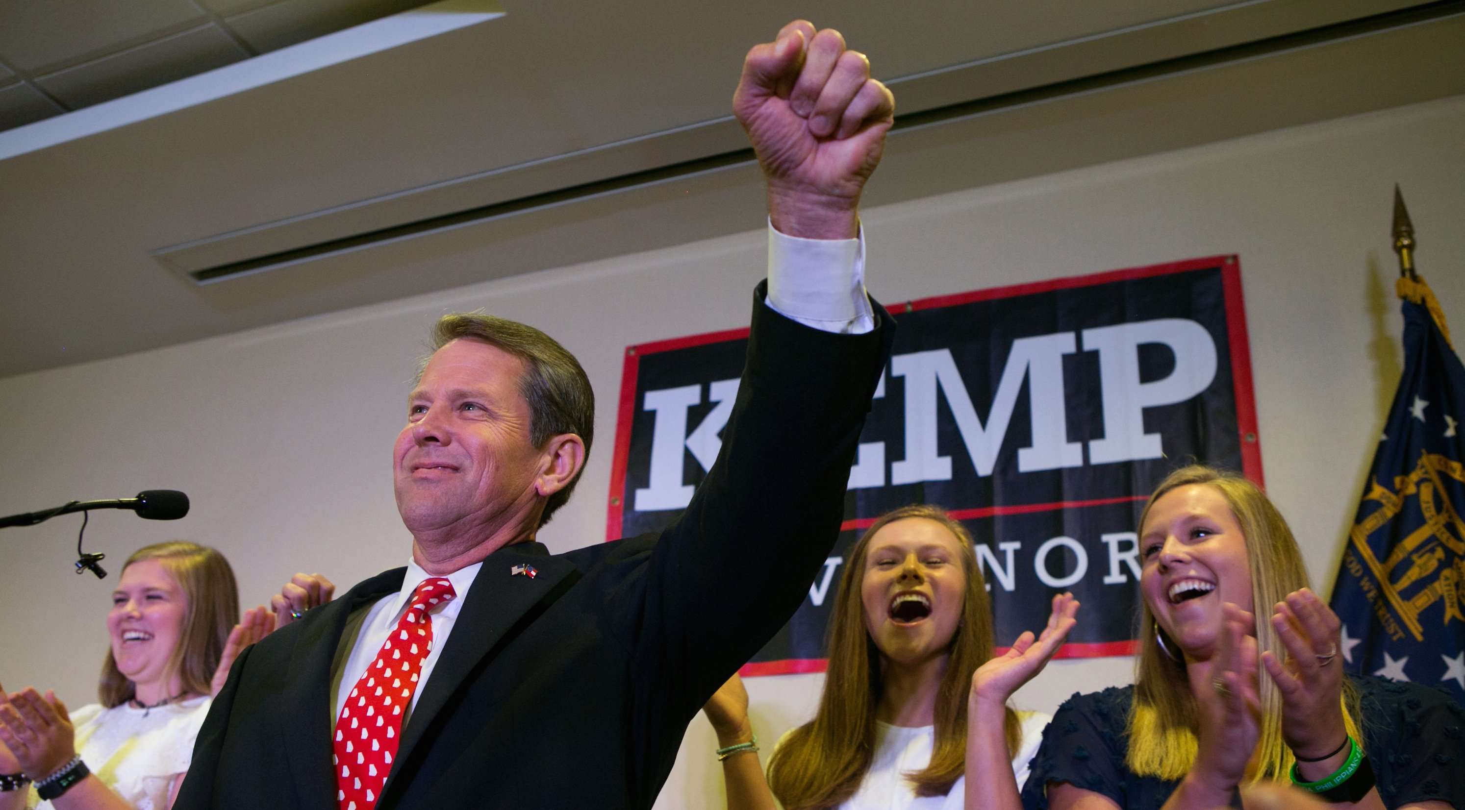 image for Brian Kemp Is Blocking 53K Applicants From Registering To Vote, Most Of Them Black