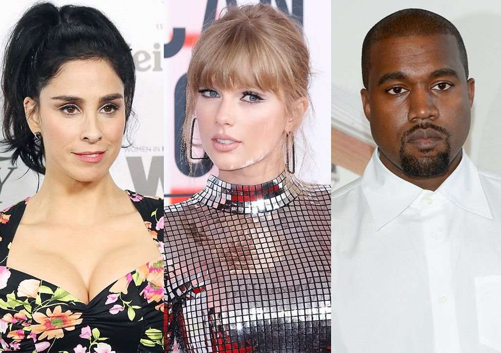 image for Sarah Silverman blasts GOP hypocrisy for telling Taylor Swift to 'stay out of politics' but giving Kanye West 'a free ticket to the White House'