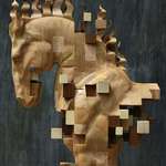image for Chess, Hsu Tung Han, wood sculpture, '18