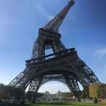 image for Tried to take a panoramic picture of the Eiffel Tower today, it went surprisingly well!