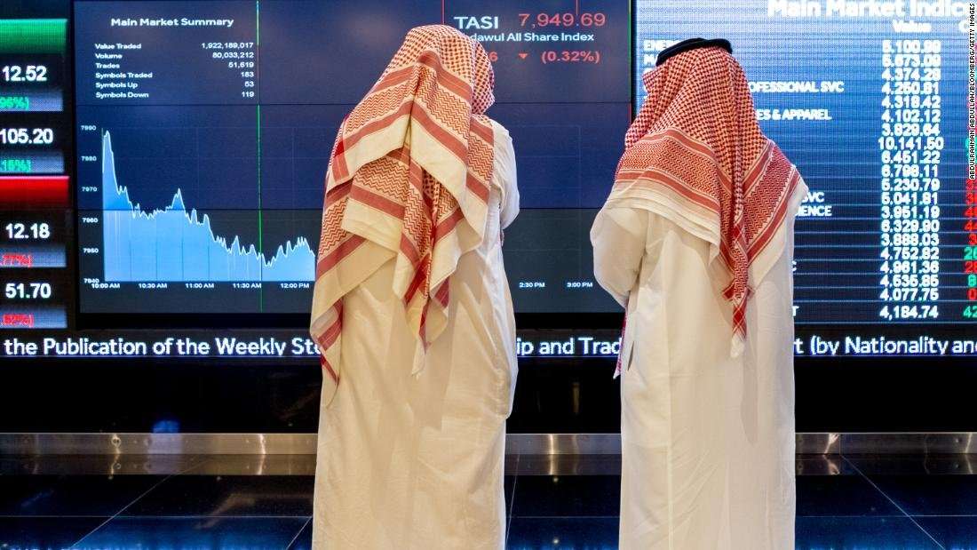 image for Saudi stocks plunge on fear of sanctions over Khashoggi