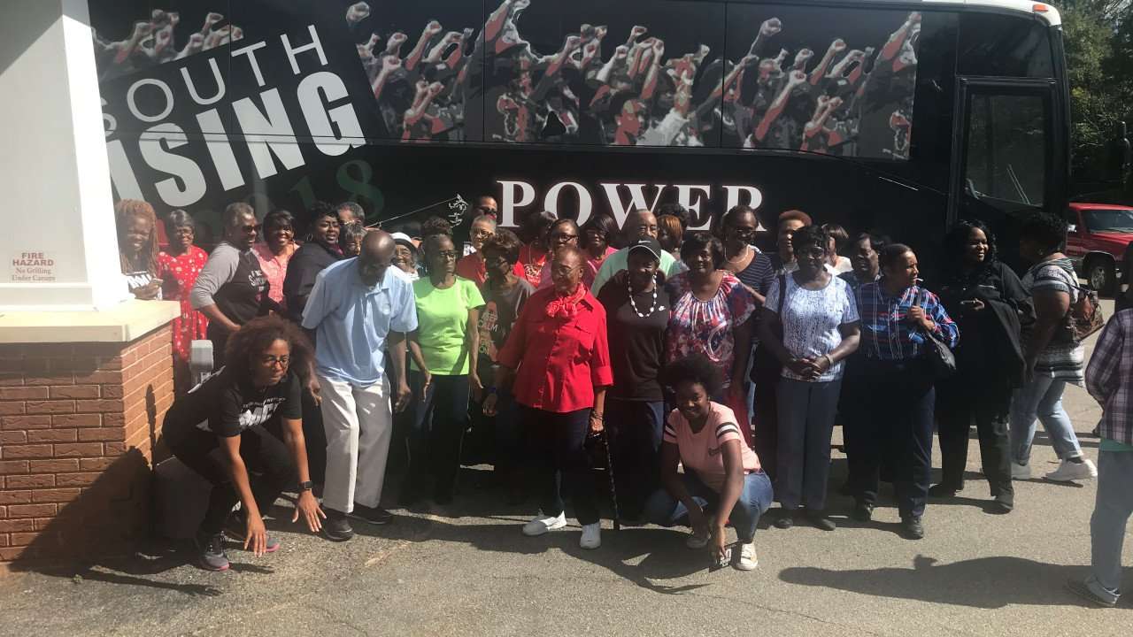 image for ‘This is live voter suppression’: Black Voters Matter blocked from taking Georgia seniors to vote