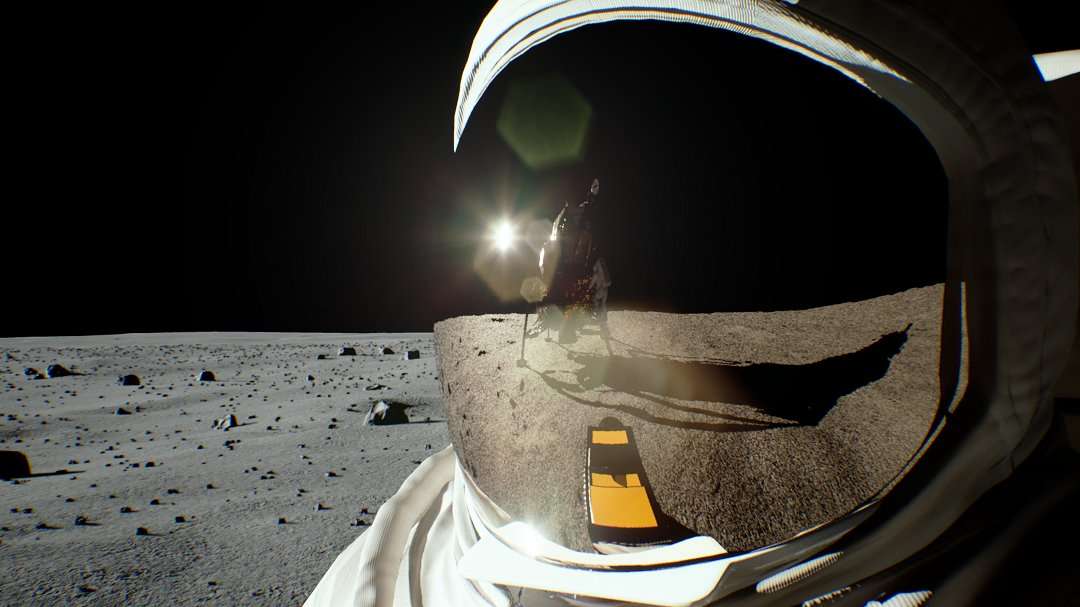 image for Turing Recreates Scene of Iconic Lunar Landing