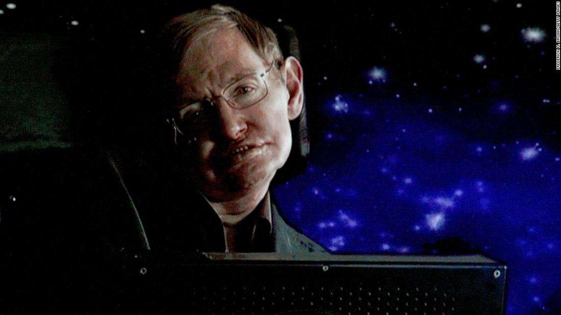 image for 'There is no God,' says Stephen Hawking in final book