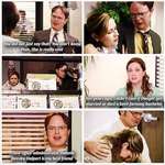 image for Pam and Dwight's honest friendship is one of my favorite things