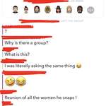 image for Dude accidentally adds 24+ of us that he was talking to a group chat. Come to find out most of us met him on Tinder. He left the group chat and now we are having a girls night...