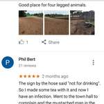 image for Interesting Google guide review of local park
