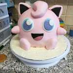 image for Asked a friend to make a jigglypuff cake for my 7 year olds birthday....did not expect this