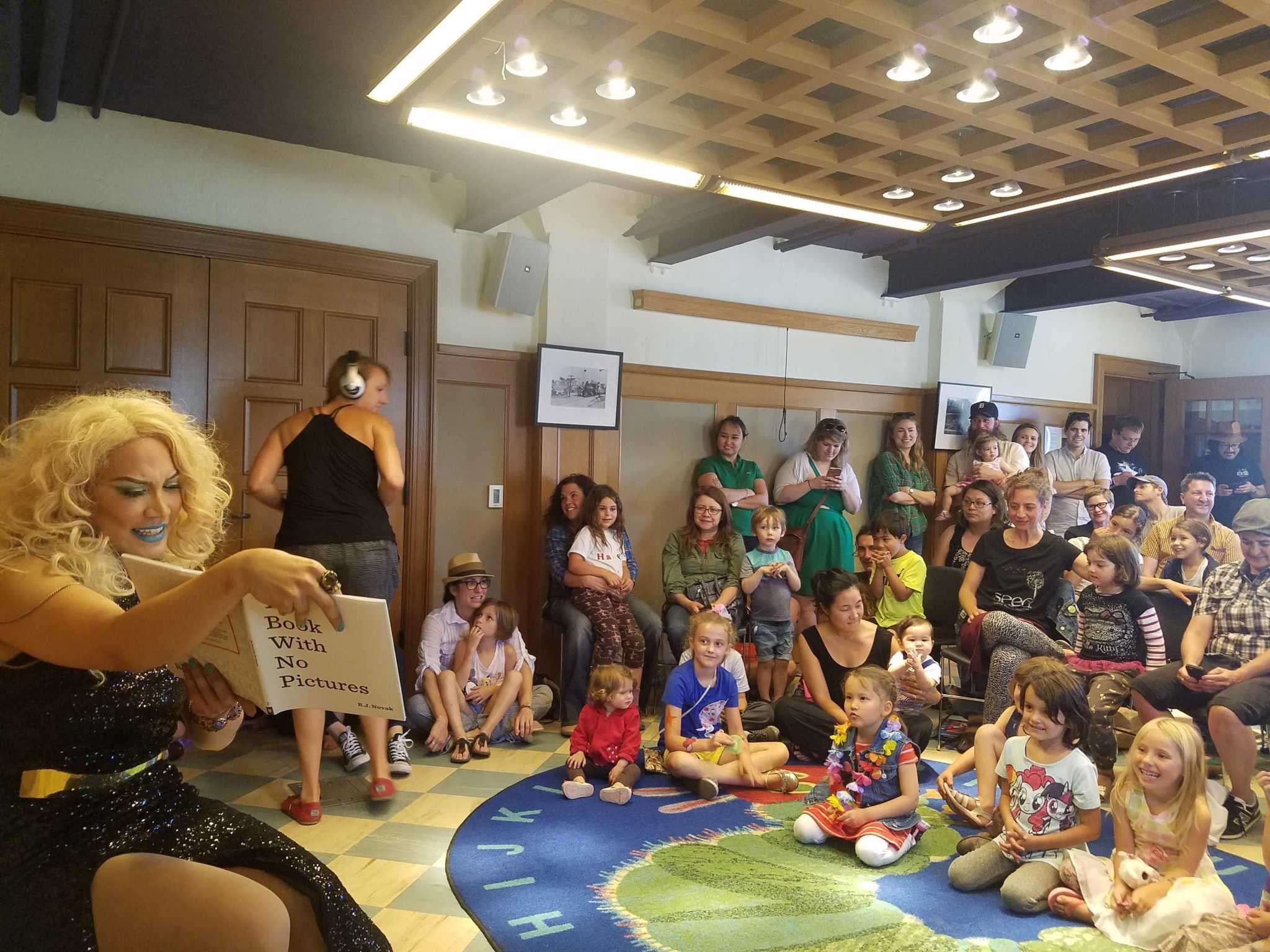image for Houston library sued by anti-gay activists over Drag Queen Story Hour
