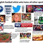 image for English football elitist who hates all other sports starter pack