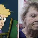 image for All I can think about while watching Making A Murderer part 2 is how Steven Avery’s mom looks just like the chocolate lady from spongebob